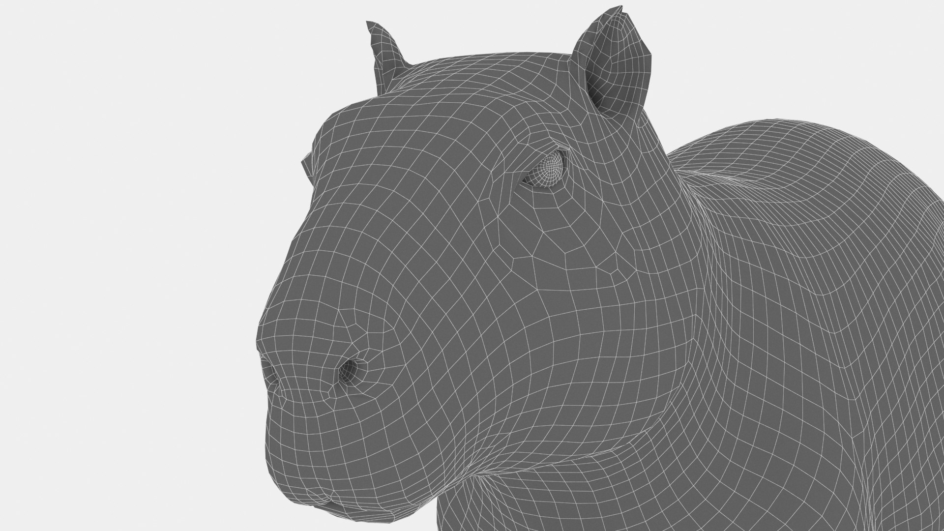 Capybara 3D - TurboSquid 1863351