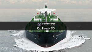 tanker ship 3d model
