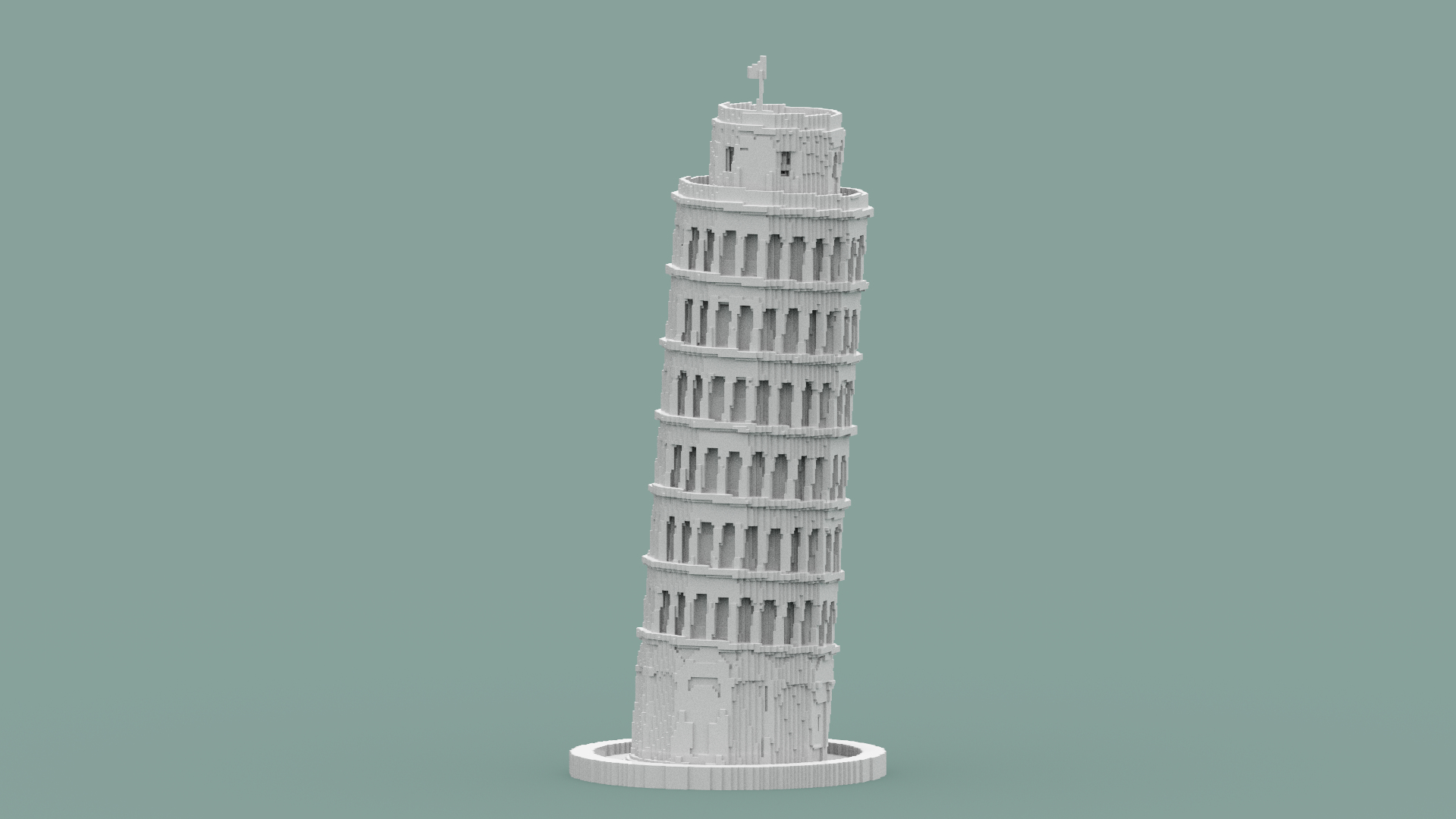 3D Voxel Pisa Tower https://p.turbosquid.com/ts-thumb/kg/bfmnqx/3D/ss/png/1646663223/1920x1080/turn_fit_q99/713e4ecf7e46fb9986cbead496ecbb156dd76dd7/ss-1.jpg