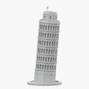 Voxel Pisa Tower