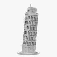 Voxel Pisa Tower