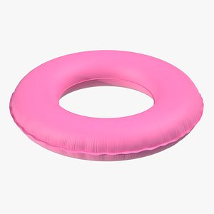 inflatable pool float ring 3D