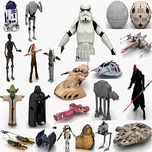 The Ultimate Star Wars Collection 3D model