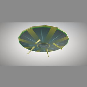 Low Poly UFO