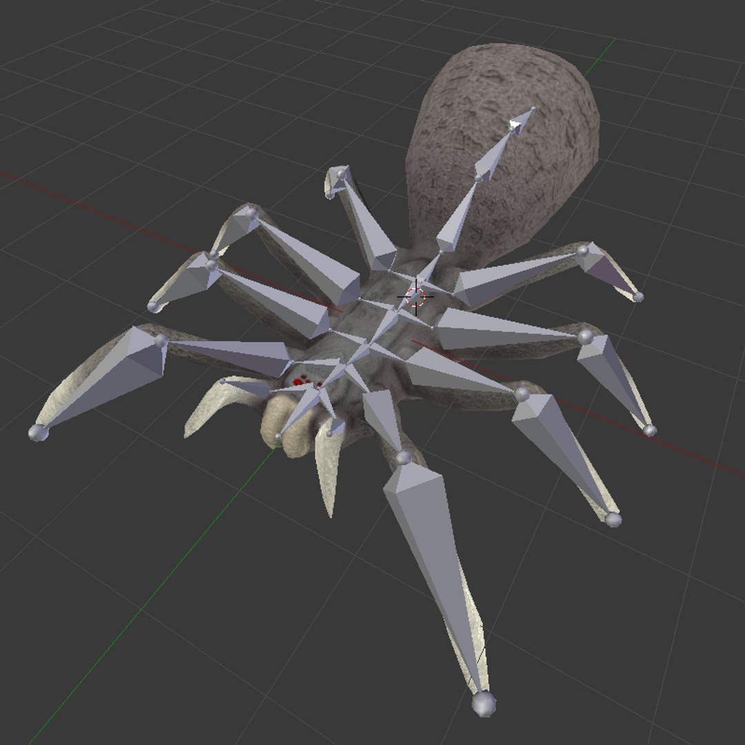 3D Spider - TurboSquid 952653