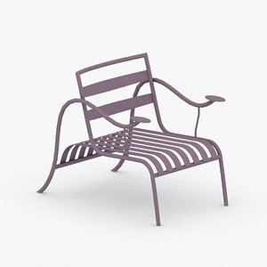 interior - chair stool 3D model