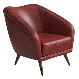 3D Living Room Chairs model