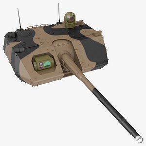 3D Tank Turret Camouflage