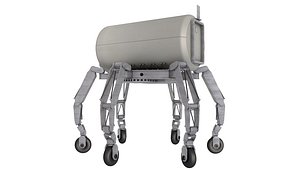 Lunar Rover Cargo Module Generic 3D