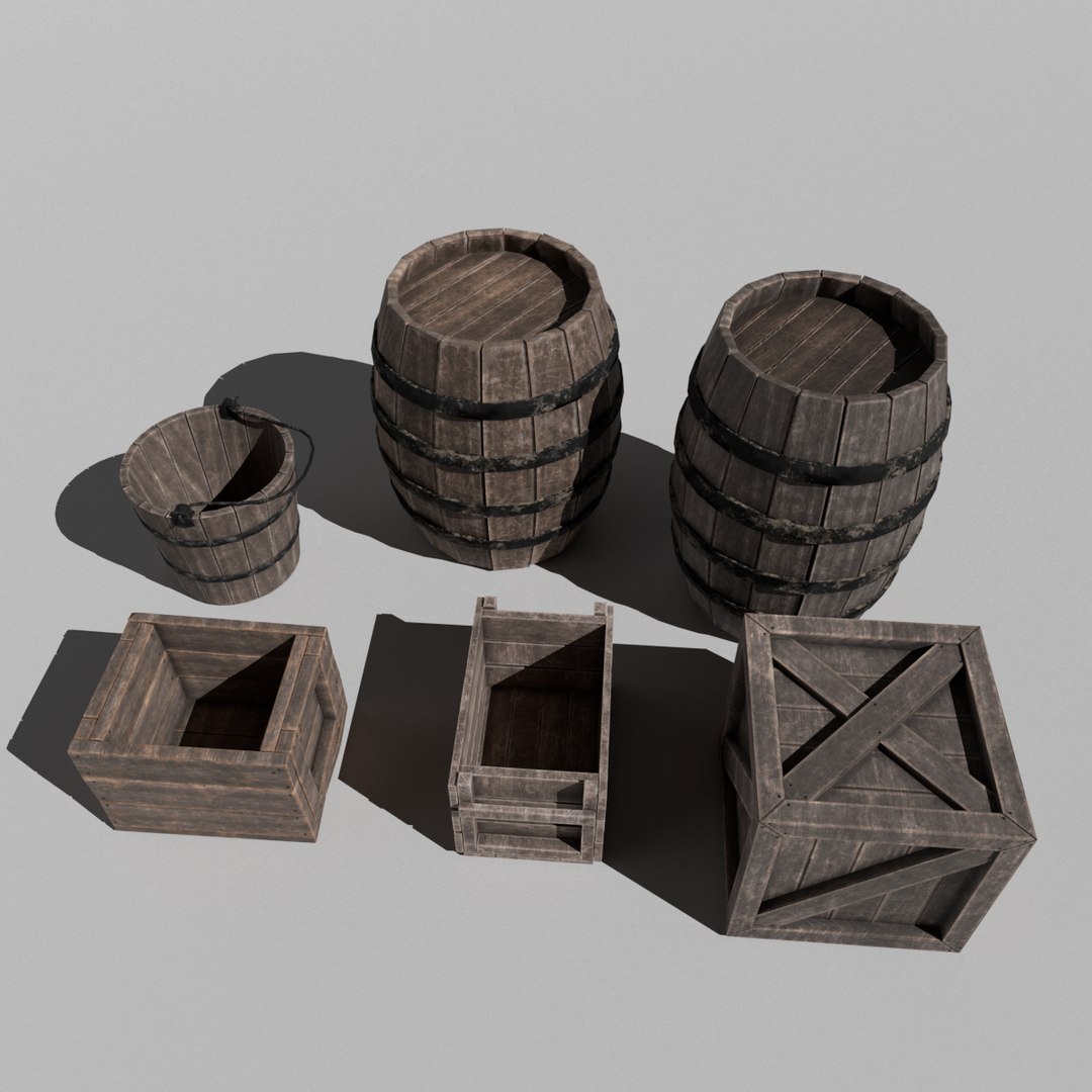 V-ray Ue4 Basket 3D - TurboSquid 1192501