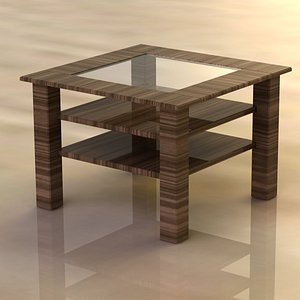 3D table glass plate