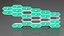 hexagonal Modular Drawers print