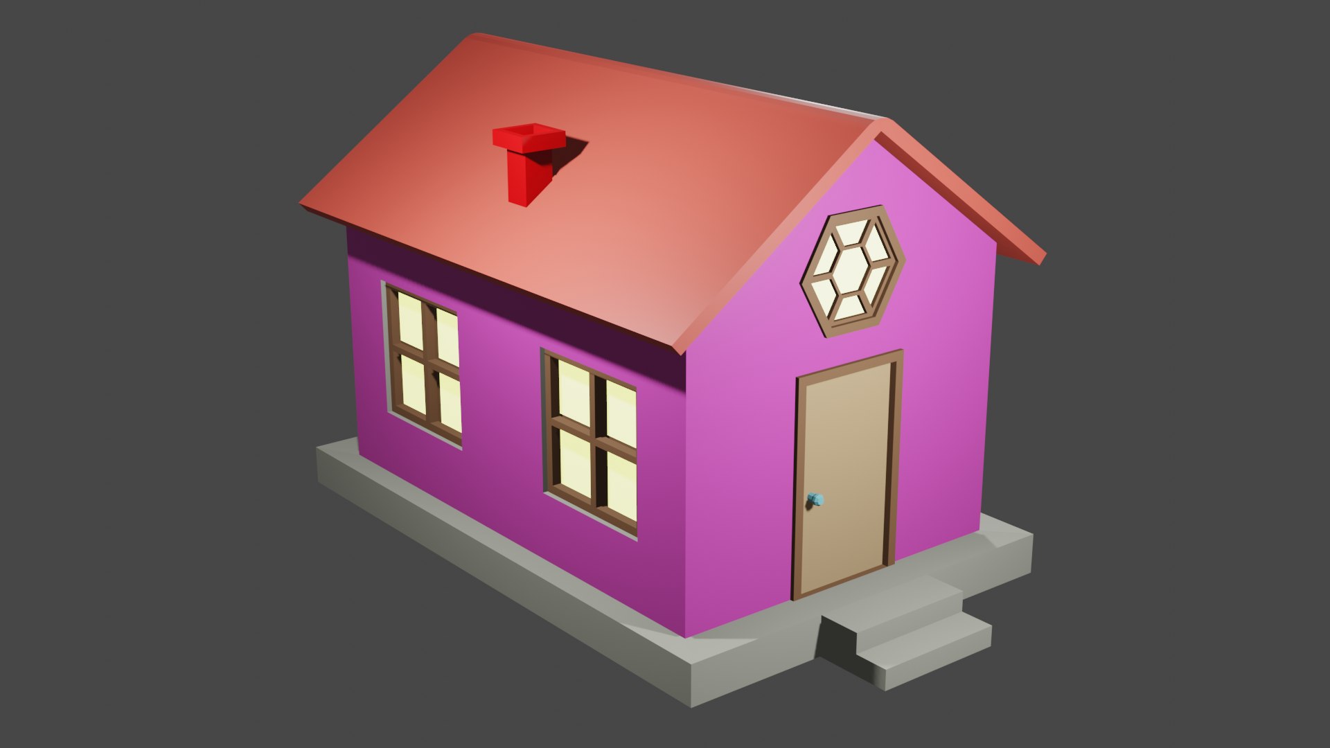 House Low Poly 3D model - TurboSquid 2168914