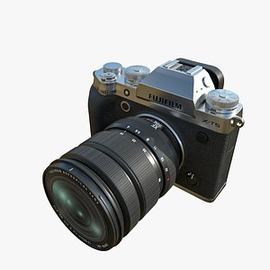 3D Fujifilm X-T3  Mirrorless Camera With Lens