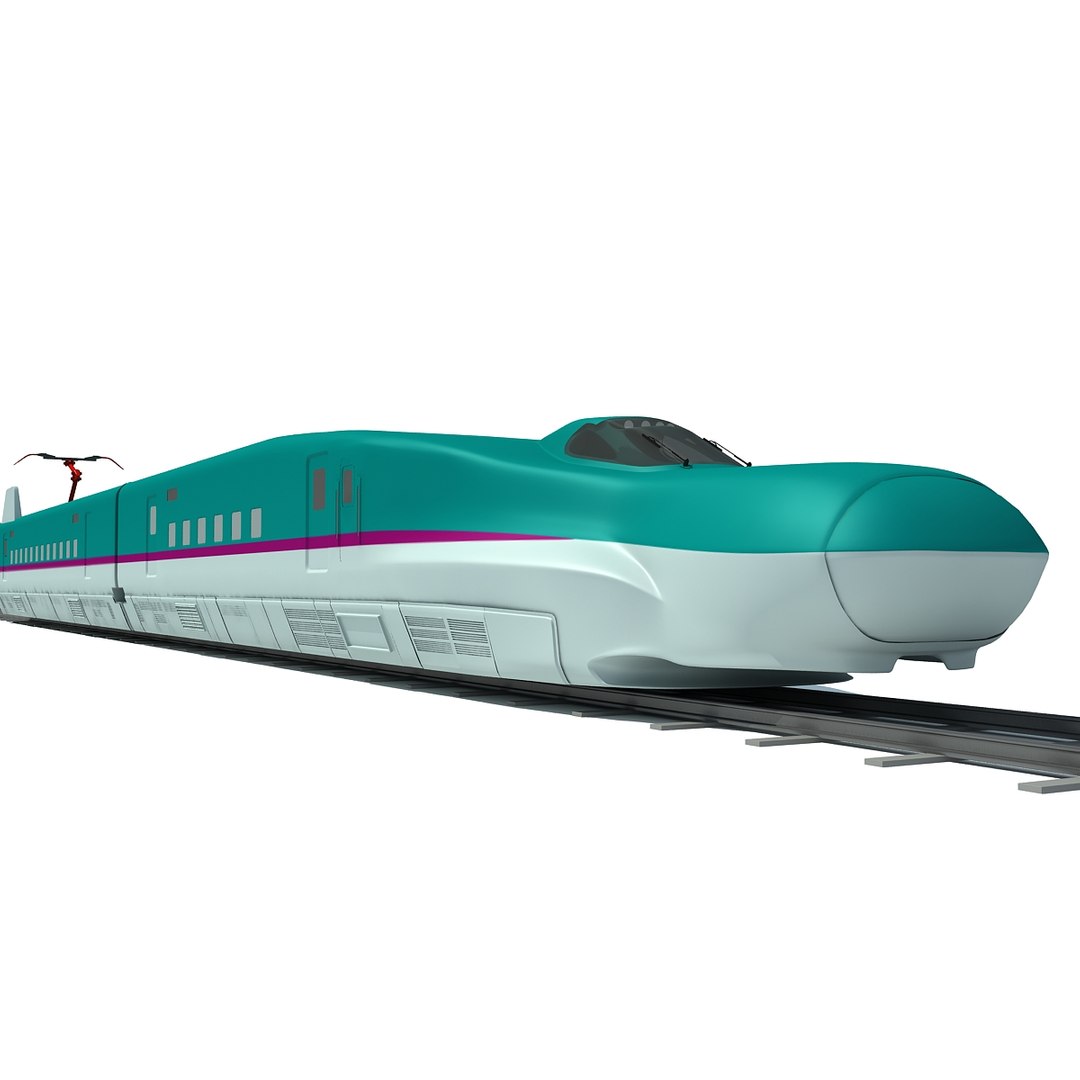 Speed Train 3d Model