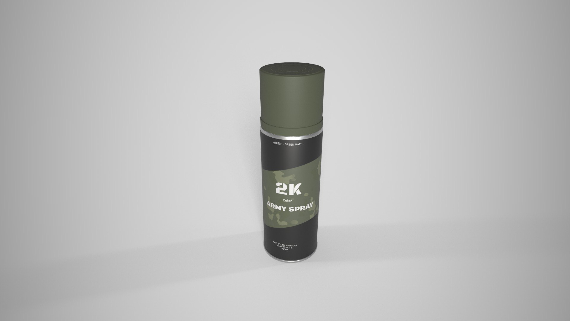 Spray Can 3D Model - TurboSquid 2310517