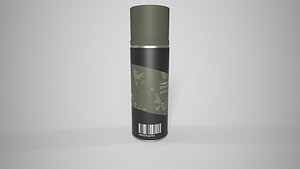 Spray Can 3D model