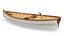 Old Modern Whitehall Row Boat 3D model