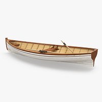 Old Modern Whitehall Row Boat
