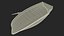 Old Modern Whitehall Row Boat 3D model