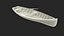 Old Modern Whitehall Row Boat 3D model