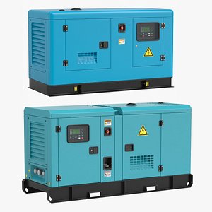 Power Generators Collection 3D