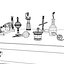 colección de instrumentos físicos