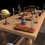 colección de instrumentos físicos
