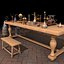 colección de instrumentos físicos