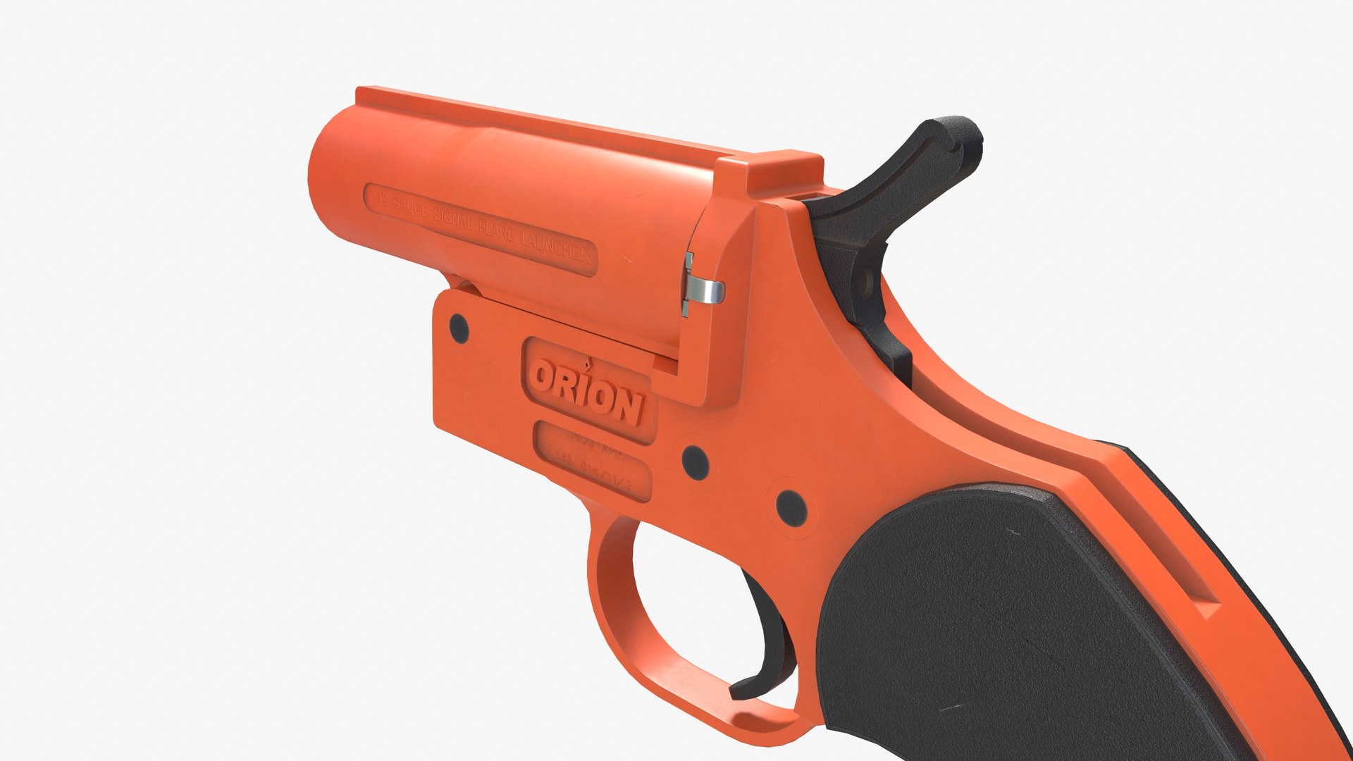 3D Flare gun Orion model https://p.turbosquid.com/ts-thumb/kh/d6T8HP/Fr/preview14/jpg/1773261685/1920x1080/fit_q87/fbf20558bb109aa81b088e640b49bb275a5c317b/preview14.jpg