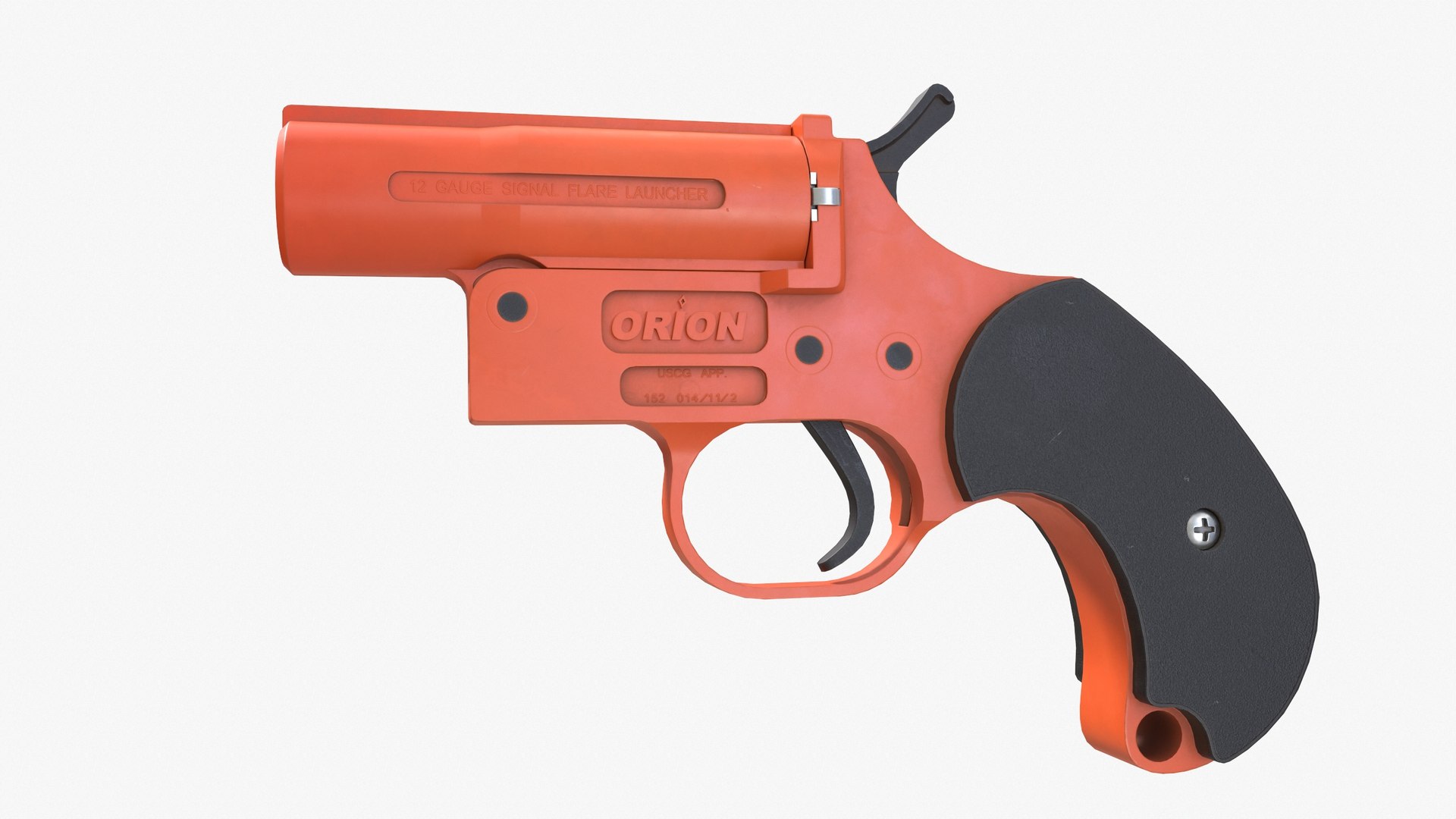 3D Flare gun Orion model https://p.turbosquid.com/ts-thumb/kh/d6T8HP/pD/preview132/jpg/1773261684/1920x1080/fit_q87/caa3456eb57fb46781ce243d6fd7a9cdae9fd06e/preview132.jpg