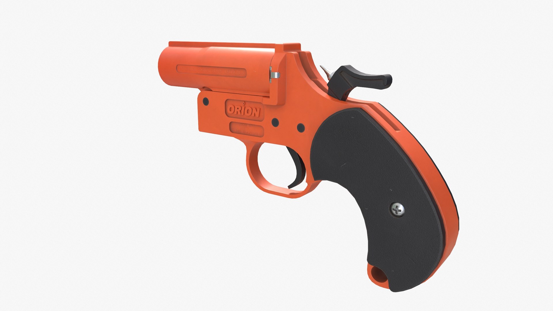 3D Flare gun Orion model https://p.turbosquid.com/ts-thumb/kh/d6T8HP/wm/preview15/jpg/1773261687/1920x1080/fit_q87/cf63e2633e46ddde73dd0e6d6e1f6b71a93068f9/preview15.jpg