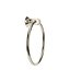 Круглое кольцо для полотенец Satin Nickel Rivera