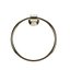 Круглое кольцо для полотенец Satin Nickel Rivera