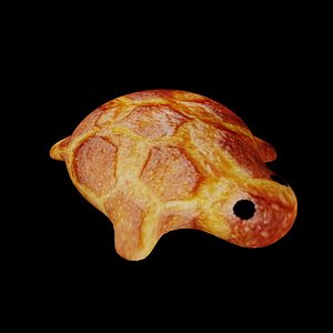 Bread shaped like turtle