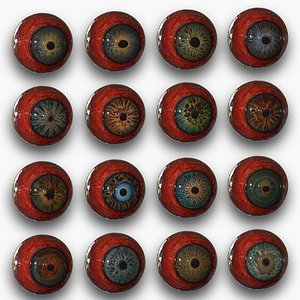 Beast Fantasy Eyes Vol 01 - PBR 3D model
