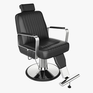 Barber Chair for Barbershop Salon Leather