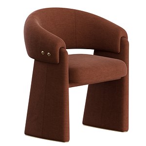 Shelbourne Dining Chair by Mezzo Collection 3D model