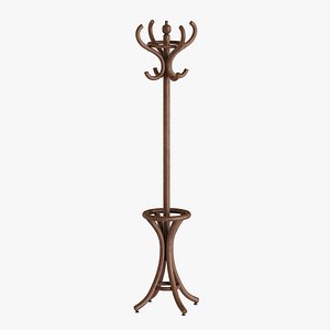Coat rack 3D model