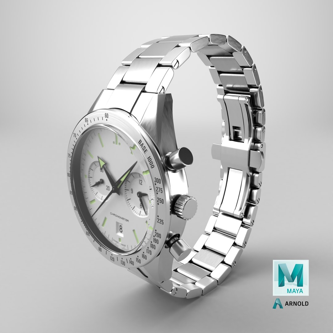 Chronometer Watch Steel Bracelet White Dial 3D model https://p.turbosquid.com/ts-thumb/kh/oplReg/1N/stemcell_maya_arnold_render/png/1723153378/1920x1080/fit_q87/e3880172e2fe699a4de0bc6a6e9c8f569242d8c7/stemcell_maya_arnold_render.jpg
