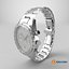 Chronometer Wrist Watch Steel Bracelet White Dial