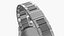 Chronometer Wrist Watch Steel Bracelet White Dial