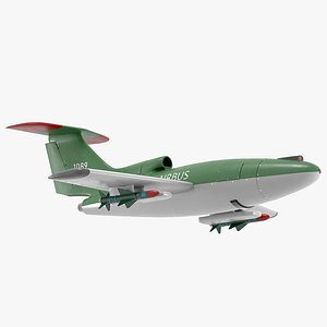 3D Bird of Prey Airbus interceptor drone