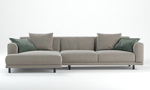3D model nevyll sofa ditre italia
