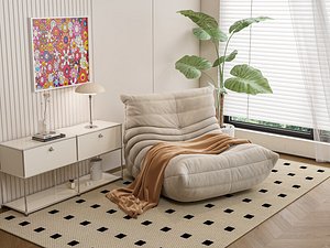 3D sofa scene 001 model