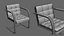 Chairs Collection 3D model