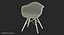 Pascal Black Plastic Modern Shell Chair