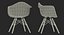 Pascal Black Plastic Modern Shell Chair