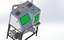3D Hand-held sand blaster model