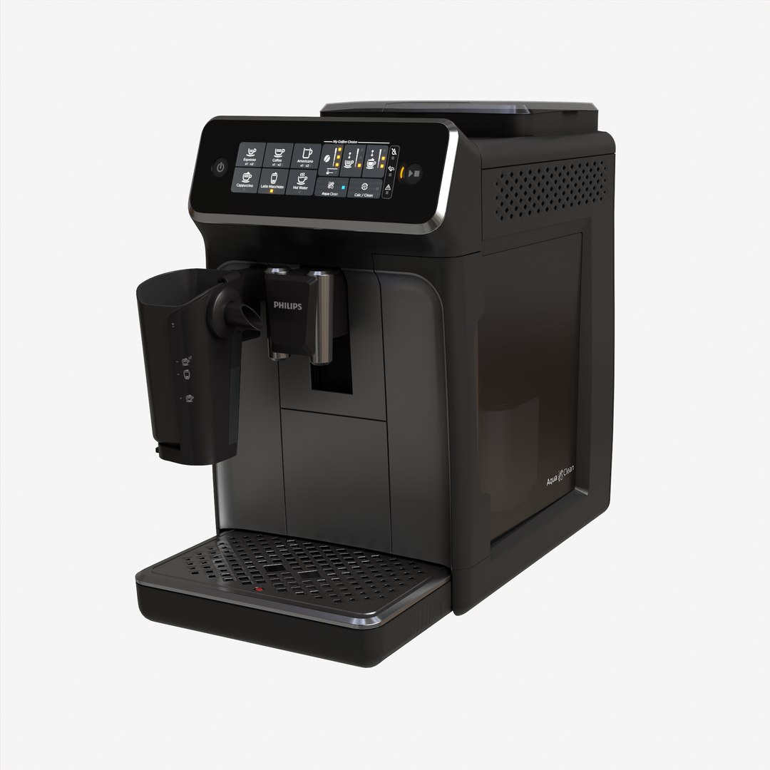 Philips Espresso Machine 3D model - TurboSquid 2079169